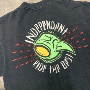 Vintage Independent Trucks Skateboard Company Graphic T Shirt